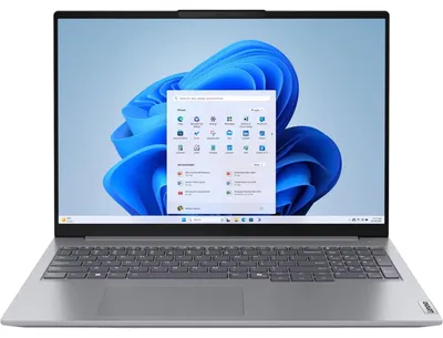 Produktbild von Lenovo ThinkBook 16 G7 ARP AMD Ryzen™ 5 7535HS Laptop 40,6 cm (16") WUXGA 32 GB DDR5-SDRAM 1 TB SSD Wi-Fi 6E (802.11ax) Windows 11 Pro Deutsch Grau