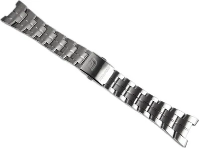 Produktbild von Casio Edifice Uhrenarmband Edelstahl silbern EF-126D EF-126