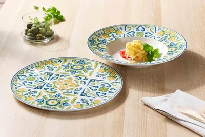 Produktbild von Pastateller 30,5cm 4er Set Roma Verde