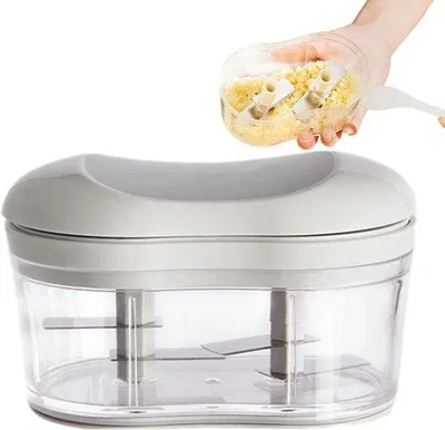 Produktbild von Multifunktionale Handmühle für Knoblauch, Gemüse und Fleisch