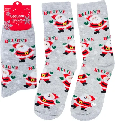 Produktbild von BAUMWOLLSOCKEN WEIHNACHTEN DESIGNS SOCKEN WEIHNACHTEN FÜR Nikolaustag