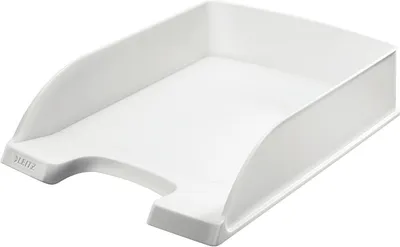 Image de Leitz 5227-00-01 5227 Corbeille à courrier Standard Plus - A4, polystyrène, blanc