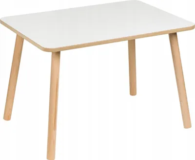 Produktbild von PlayPals Furniture Kindertisch 50 x 70 x 47 cm Holztisch für Kinderzimmer | Kinder Tisch, Lern- & Spieltisch aus MDF
