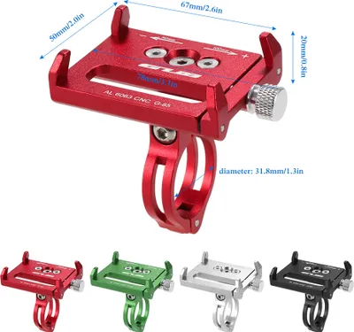 Zdjęcie produktu dla Aluminiowy uchwyt na telefon, uchwyt na telefon na rower, uchwyt na telefon, uchwyt na telefon, uchwyt na telefon na rower