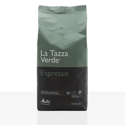 Produktbild von Melitta La Tazza Verde Espresso  Fairtrade - 1kg Kaffeebohnen