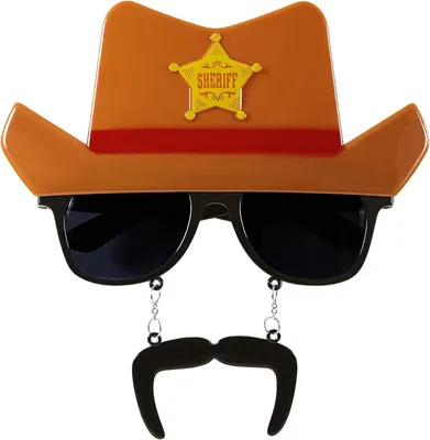 Image de Lunettes amusantes - Drôle - Accessoires de costume - Carnaval - Fête à thème
