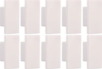 Immagine prodotto di Natural Goods Berlin Maniglie per mobili RETTANGOLARI, interasse fori 16 mm, pomelli per armadi adatti a spessori di ante di 15-22 mm, maniglie per armadi da cucina, cassettiere, credenze, ecc