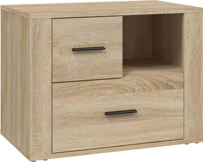 Obrázek produktu pro vidaXL Noční stolek Sonoma Oak 60x36x45 cm výrobek ze dřeva