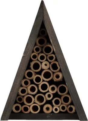 Produktbild von Dreieckiges Bienenhaus Wigwam –Holz, Nist- & Überwinterungshilfe für Bienen