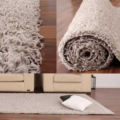 Produktbild von Hochflor Shaggy Langflor Teppich verschiedene Farben u. Grössen Grösse 120x170 cm