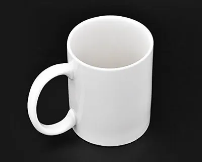 Produktbild von Kaffeetasse mit Mittelfinger 350ml - Lustiger Becher aus Keramik - Weiß