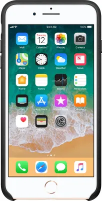 Produktbild von Apple MQHM2ZM/A, Hauthülle, Apple, iPhone 8 Plus/7 Plus, 14 cm (5.5"), Schwarz