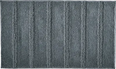 Produktbild von Kleine Wolke Badteppich MONROVIA Schiefer 80 x 140 cm