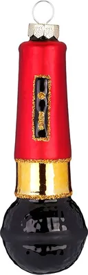 Produktbild von Christbaumschmuck Mikrofon 12cm