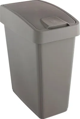 Immagine prodotto di Contenitori per rifiuti Famanu con coperchio a ribalta – 25 litri, design ergonomico e rispettoso dell'ambiente