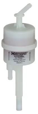 Produktbild von Luftfilter HENGST FILTER H103WL passend für MERCEDES-BENZ ACTROS MP4 / MP5 Leitungsfilter