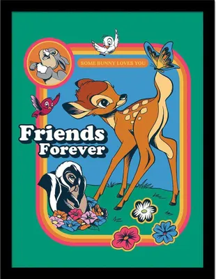 Produktbild von Disney Storybook Time - Gerahmtes Poster "Friends Forever" PM9781 (40 cm x 30 cm) (Bunt)
