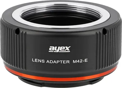 Produktbild von ayex Objektivadapter für M42 Objektive an Sony Alpha E-Mount Kameras M42-E