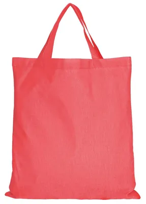 Produktbild von 10er Pack Baumwolltasche - 28 Farben | mit zwei kurzen Henkeln | 38x42cm