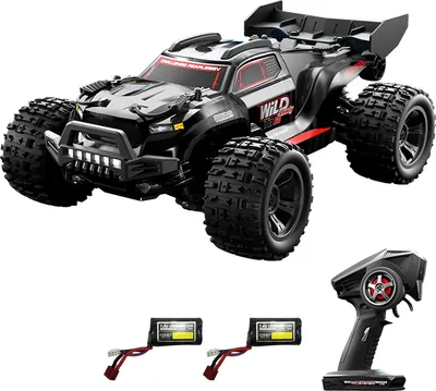 Obrázek produktu pro Auto na dálkové ovládání, měřítko 1:18, 28 km/h, vysokorychlostní kloubové auto s LED světlomety, 4WD terénní elektrické pásové vozidlo, dárek pro děti i dospělé