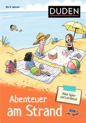 Produktbild von Mein Spiel- und Lernblock 3 - Abenteuer am Strand