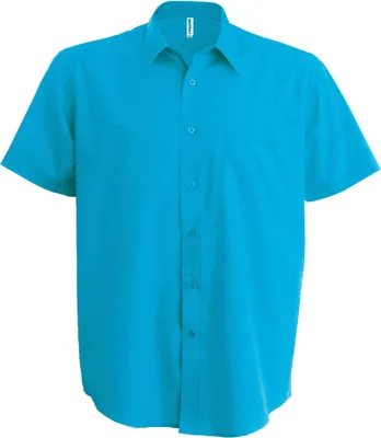 Immagine prodotto di Camicia Kariban in popeline a manica corta in cotone poliestere easy-care per uomo