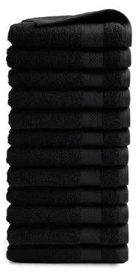Zdjęcie produktu dla Zestaw ręczników 12 sztuk - 50 x 100 cm - 500 g/m² - 100% bawełna - Certyfikat Öko-Tex