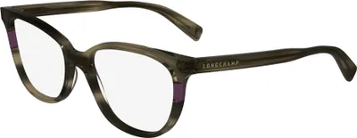 Produktbild von Longchamp LO2739 Striped brown 52/16/140 Damen Brillen