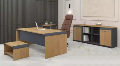 Image de Grand bureau Bureau Commode Table basse Ensemble complet