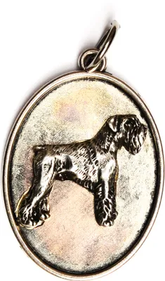 Produktbild von Schnauzer - Halskette mit Hund, Anhänger für Hundemama, einzigartiger Schmuck der Marke Art-Dog