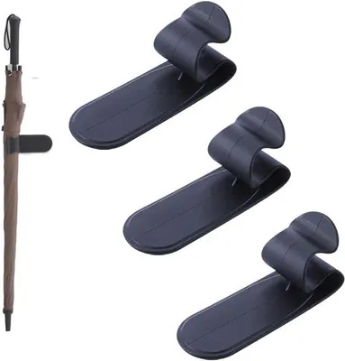 Produktbild von Klebehaken für Sonnenschirm, 3-teilig, Metall, Autozubehör