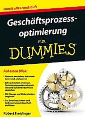Produktbild von Geschäftsprozessoptimierung für Dummies