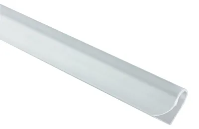Zdjęcie produktu dla Listwy zaciskowe z PVC, 24 sztuki, kolor szary, do mocowania siatki ogrodzeniowej
