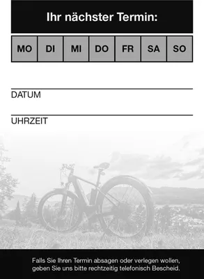 Produktbild von Terminzettel für einen Termin DIN A7 VE 5 Blöcke