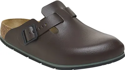 Produktbild von Birkenstock Boston Pro LE SL 2.0 Clog Java nach EN ISO 20347:2022 SR braun  Größe 36