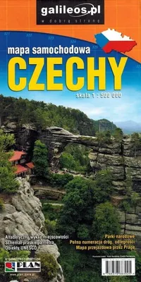 Zdjęcie produktu dla Czechy mapa samochodowa 1:500 000 (Reisen auf Polnisch)