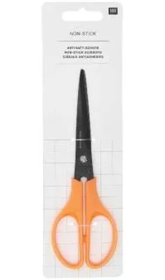 Obrázok produktu pre Nožnice s nepriľnavým povrchom, špicaté, neónovo oranžové, 16,5 cm / 6,5''