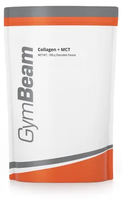 Produktbild von GymBeam - Kollagen + MCT, 700 g, Schokolade
