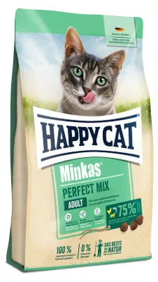 Produktbild von Happy Cat Minkas Perfect Mix, Adult, 4 kg, Antioxidantien enthalten