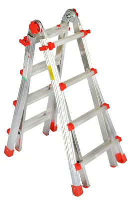 Immagine prodotto di scala multiuso 'squadra piu'' 4+4 gradini