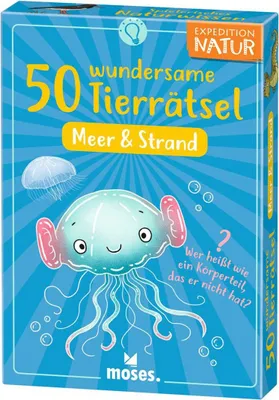 Produktbild von 50 wundersame Tierrätsel - Meer & Strand