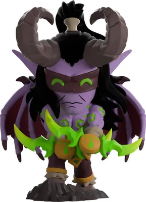 Immagine prodotto di Youtooz World Of Warcraft Illidan Stormrage Figurina da 13 cm    Taglia unica