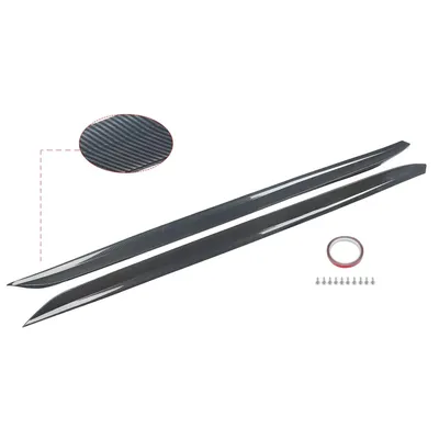 Immagine prodotto di "Minigonne laterali prestazionali - Carbon look - Accessori auto - Per BMW Serie 3 G20 330i/M340i (2019-2021) "