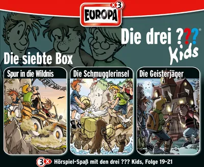 Produktbild von Die drei ??? Kids. 3er Box Folgen 19 - 21 (drei Fragezeichen) 3 CDs