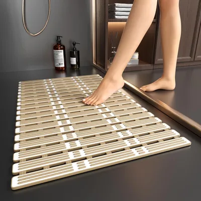 Produktbild von Famanu Duschmatte Antirutsch 68 x 40 cm - Maschinenwaschbar