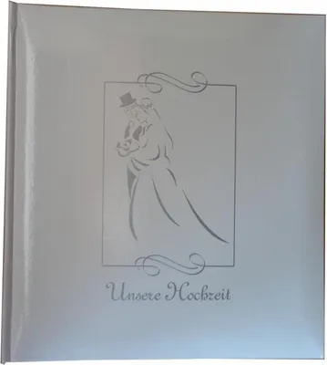 Produktbild von Fotoalbum "Unsere Hochzeit" 30x33cm 60 Seiten