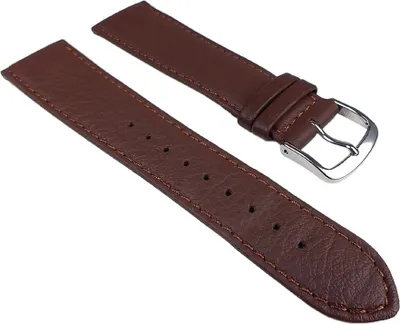 Produktbild von Miami Ersatzband Uhrenarmband Kalbnappa Band Braun 22549S, Stegbreite:14mm