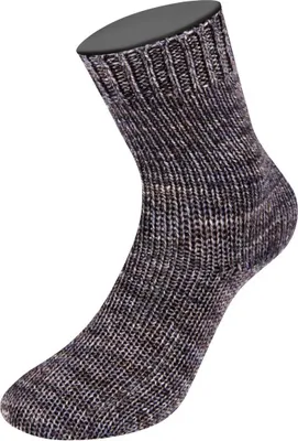 Produktbild von Lana Grossa - Vintage Socks 1010 graubeige dunkelgrau graubraun meliert