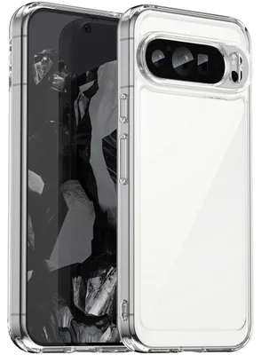 Produktbild von Mobigear Crystal – Transparente Handyhülle für Google Pixel 9 Pro, Hartschalenhülle, Rückseite – Transparent
