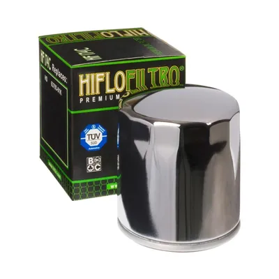 Produktbild von SP 1000504 HIFLOFILTRO Ölfilter chrom - HF174C passend fuer HARLEY DAVIDSON VRSCDX 1100 Chrome